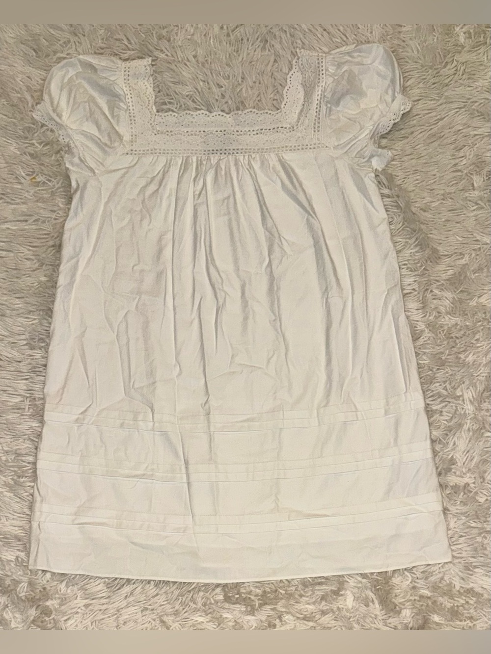 NEW Reformation Joliette cotton mini white dress sz S - Picture 4 of 8